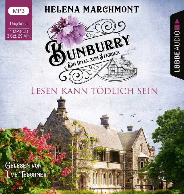 Buchcover von 'Bunburry - Lesen kann tödlich sein' - Hörbuch (CD) von Helena Marchmont