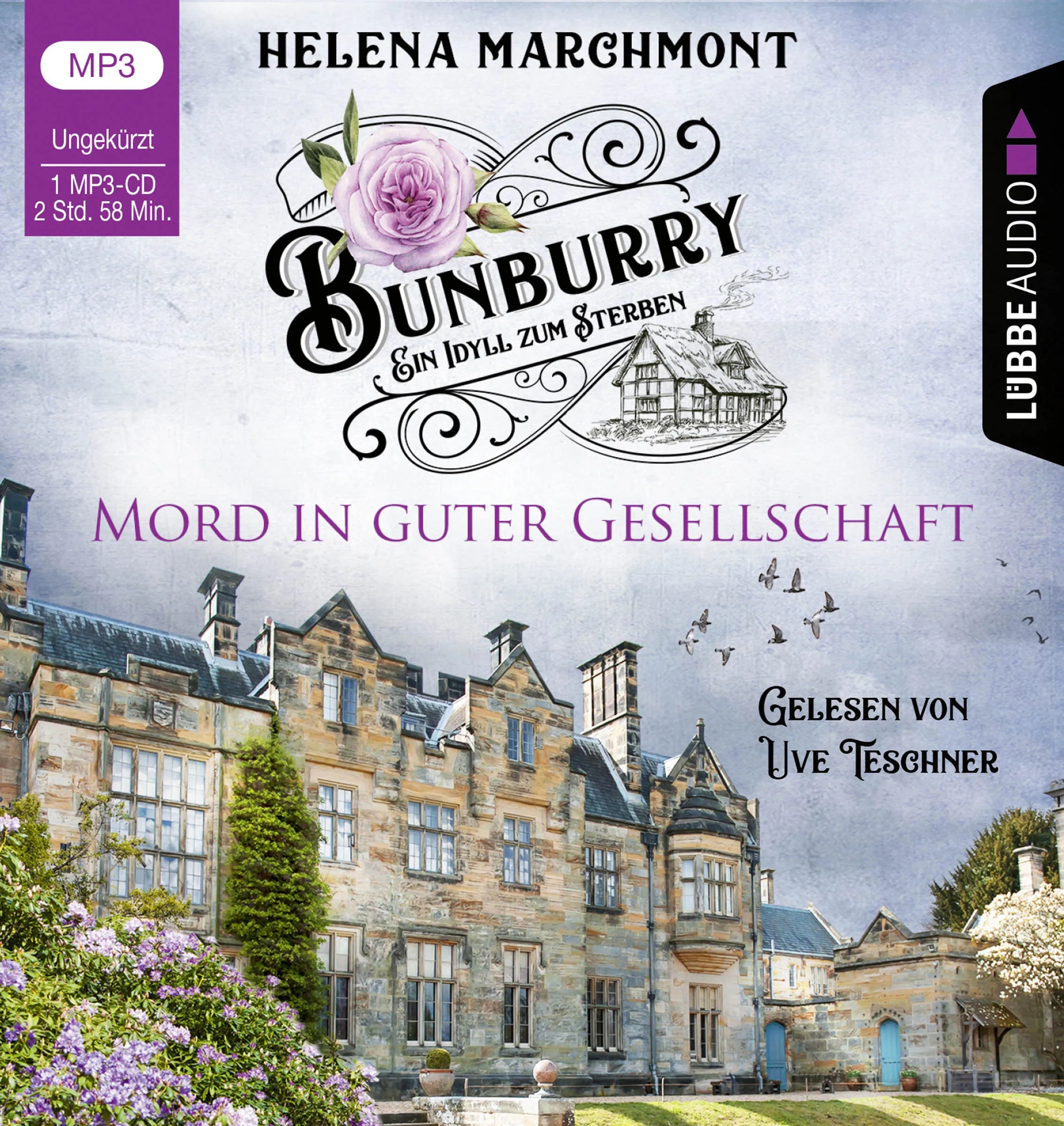 Buchcover von 'Bunburry - Mord in guter Gesellschaft' - Hörbuch (CD) von Helena Marchmont