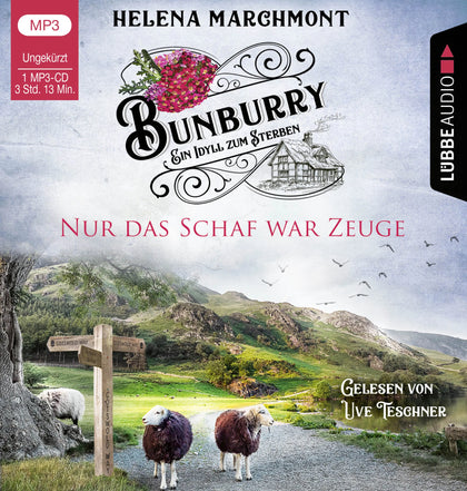 Buchcover von 'Bunburry - Nur das Schaf war Zeuge' - Hörbuch (CD) von Helena Marchmont