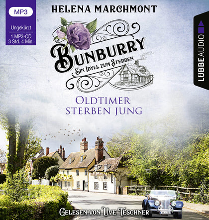 Buchcover von 'Bunburry - Oldtimer sterben jung' - Hörbuch (CD) von Helena Marchmont