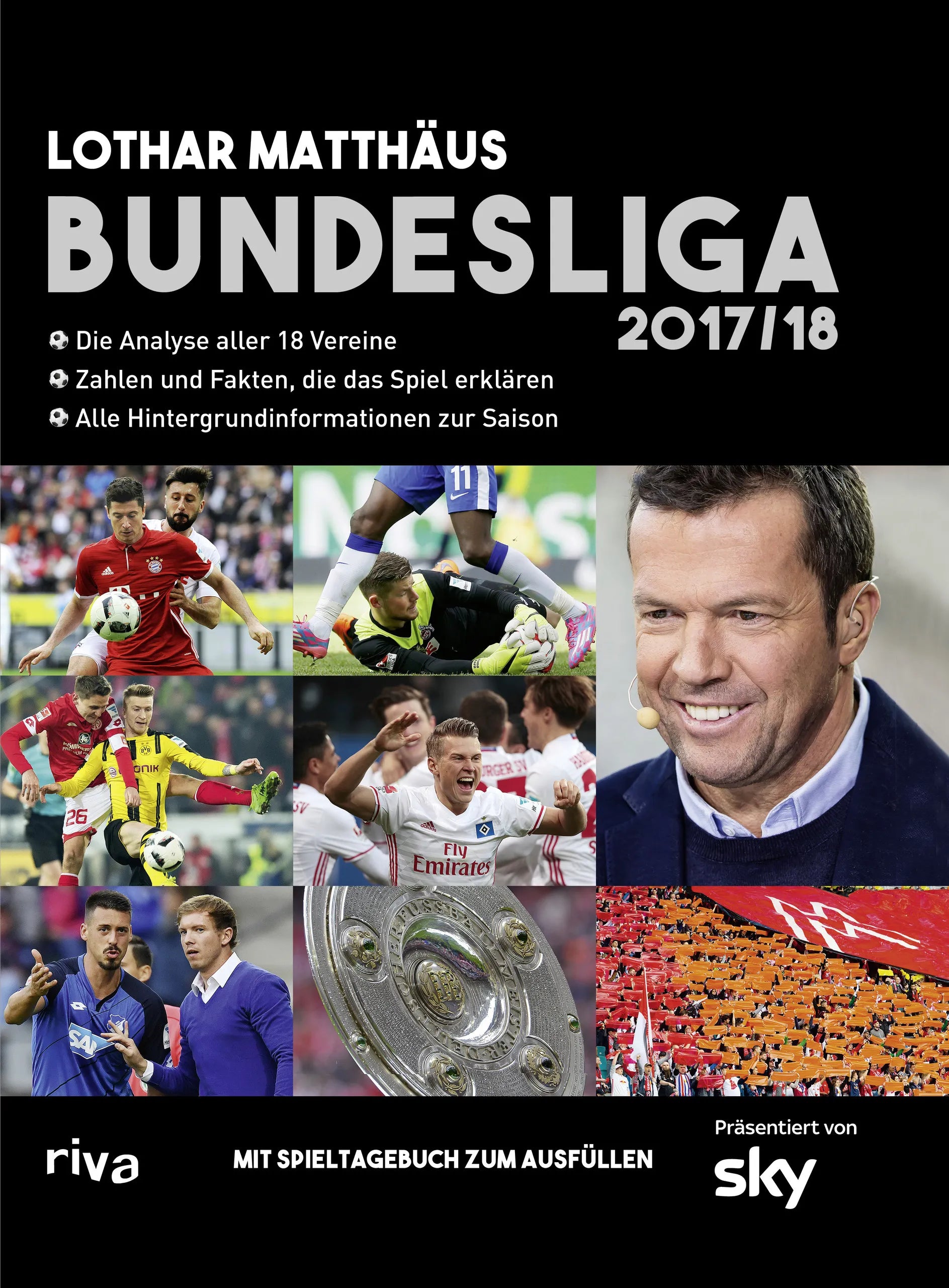 Buchcover von 'Bundesliga 2017/18' - Gebundene Ausgabe von Lothar Matthäus