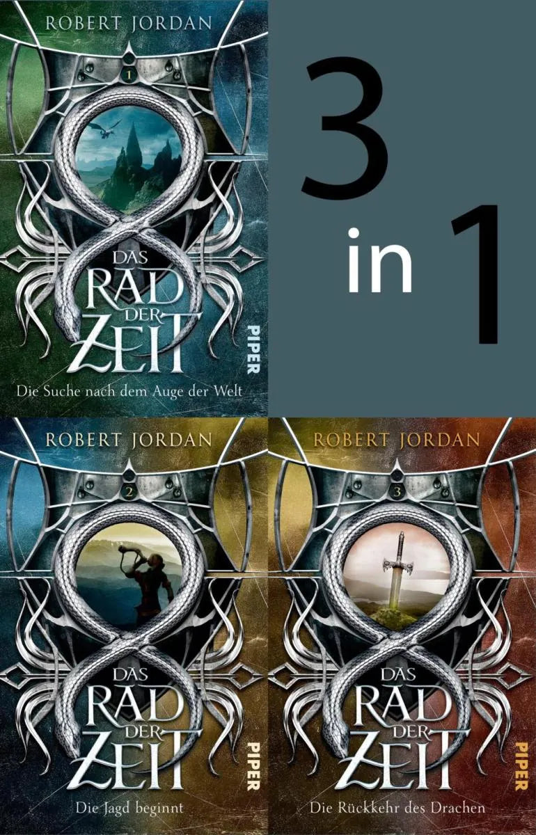 Cover: Bundle: Das Rad der Zeit 1 bis 3 (E-Book) von Robert Jordan