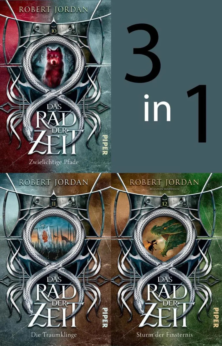 Cover: Bundle: Das Rad der Zeit 10 bis 12 (E-Book) von Robert Jordan