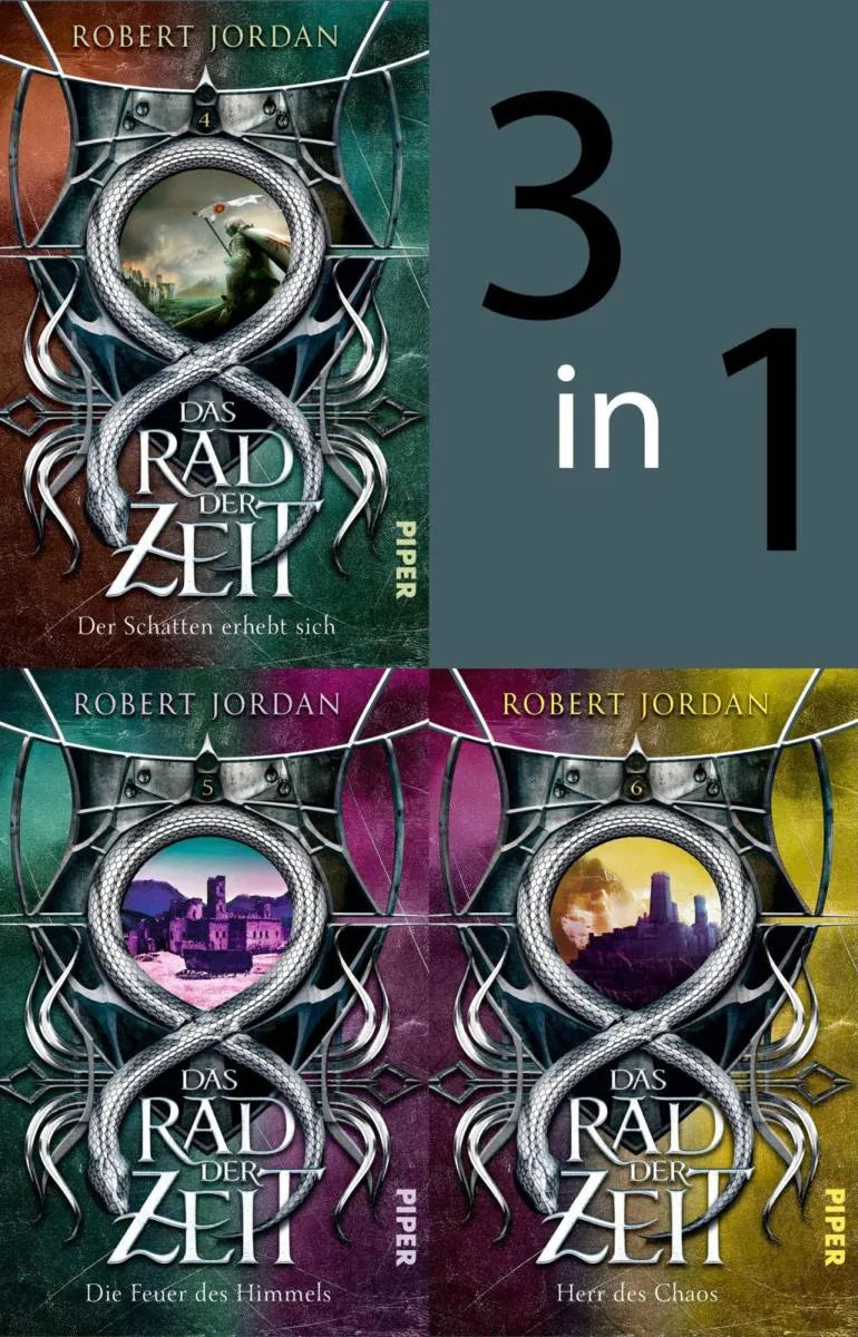 Cover: Bundle: Das Rad der Zeit 4 bis 6 (E-Book) von Robert Jordan
