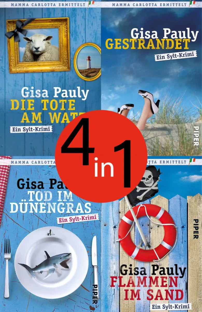 Cover: Bundle: Mamma Carlotta 1 bis 4 (E-Book) von Gisa Pauly
