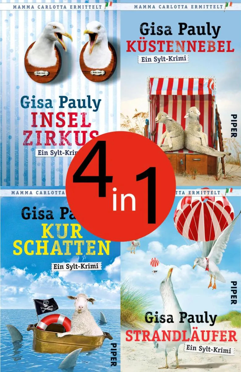 Cover: Bundle: Mamma Carlotta 5 bis 8 (E-Book) von Gisa Pauly
