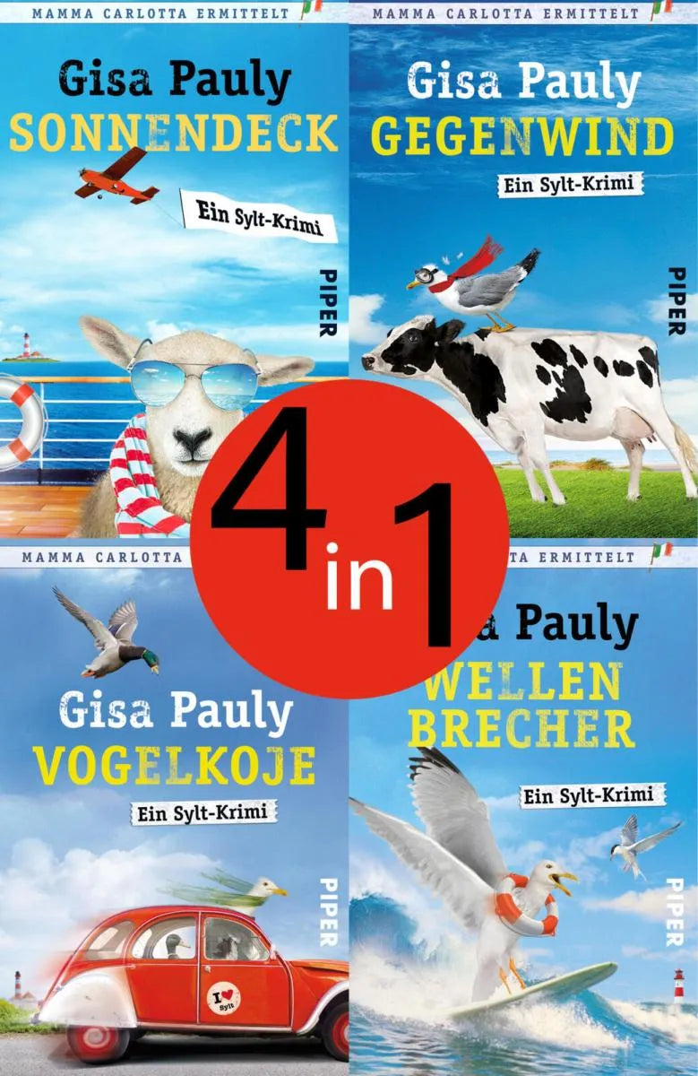 Cover: Bundle: Mamma Carlotta 9 bis 12 (E-Book) von Gisa Pauly