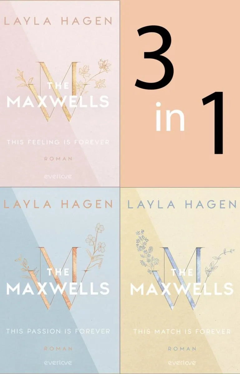 Cover: Bundle: The Maxwells 4-6 (E-Book) von Layla Hagen