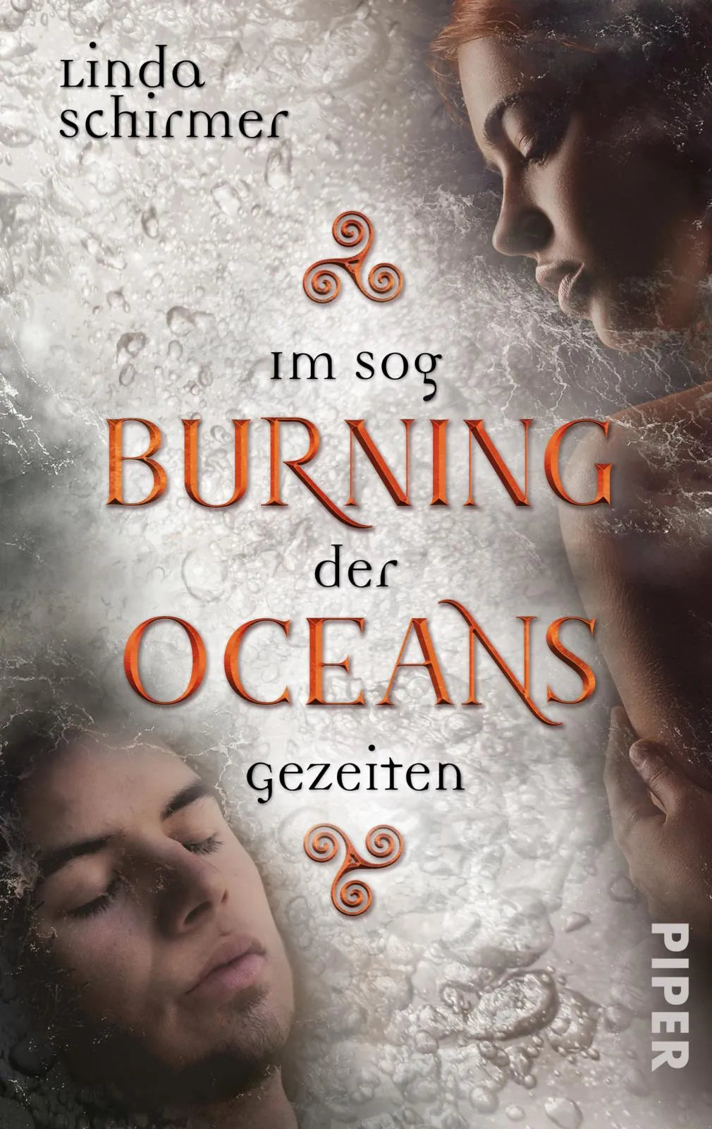 Buchcover von 'Burning Oceans: Im Sog der Gezeiten' - Taschenbuch von Linda Schirmer
