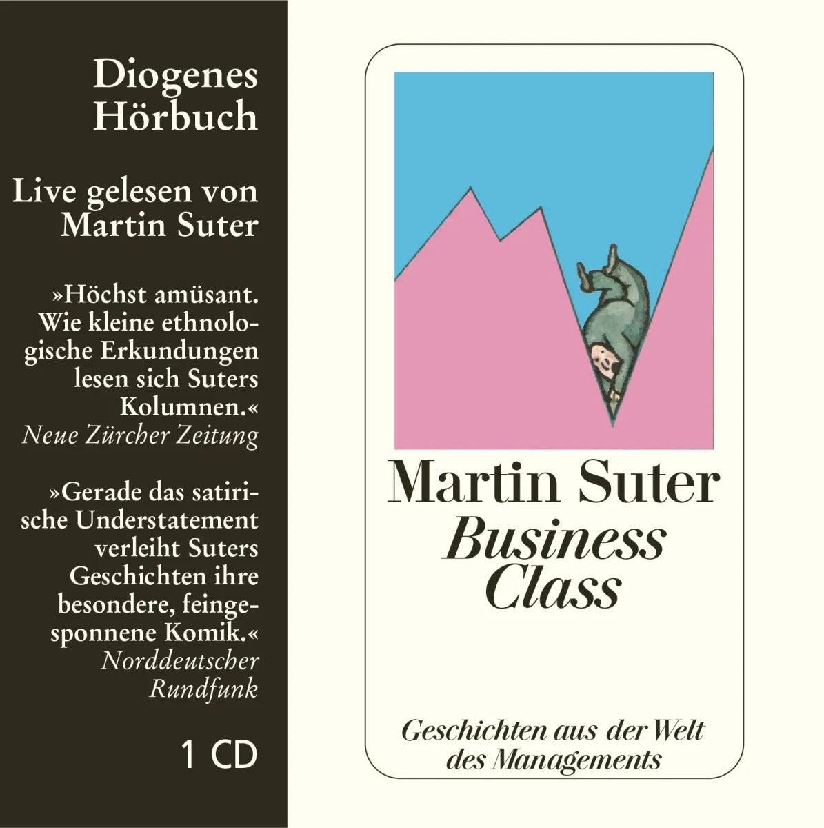 Buchcover von 'Business Class' - Hörbuch (CD) von Martin Suter