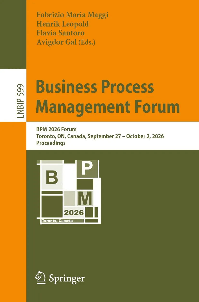 Cover: Business Process Management Forum (E-Book) von Fabrizio Maria Maggi