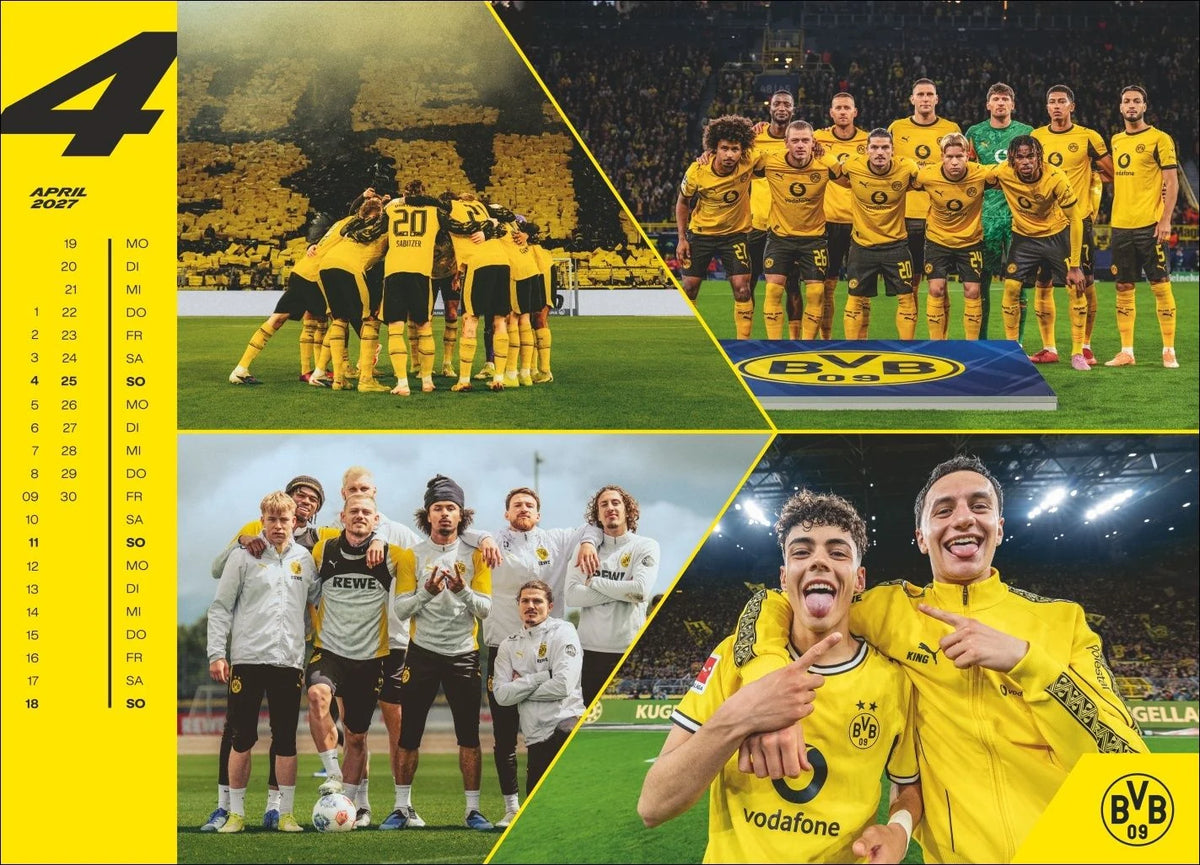 BVB Edition Kalender 2027 – Ansicht