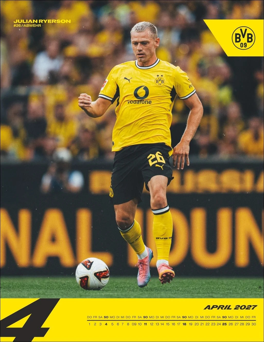 BVB Posterkalender 2027 – Ansicht