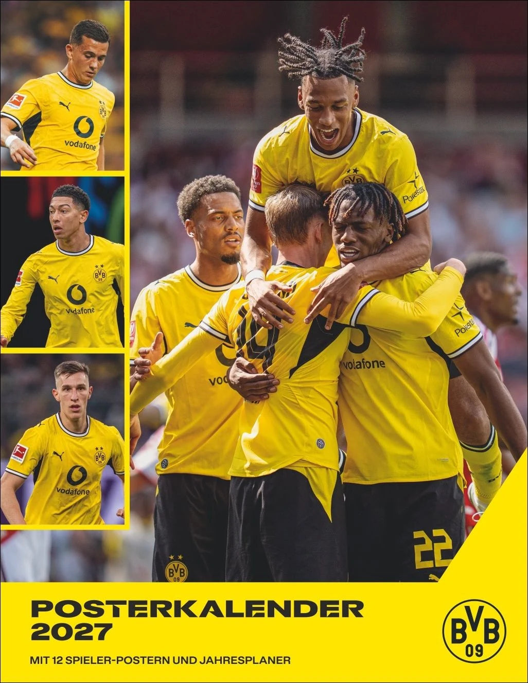 Wandkalender: BVB Posterkalender 2027