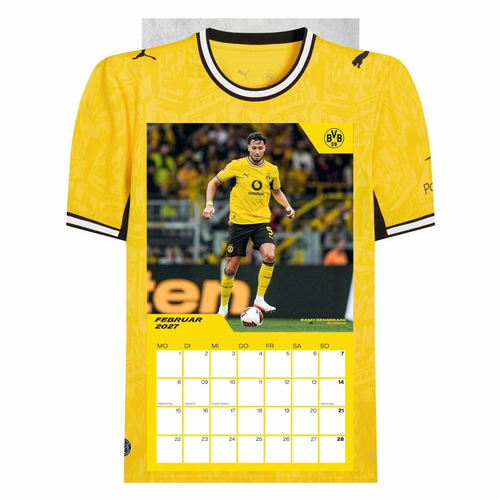BVB Trikotkalender 2027 – Ansicht