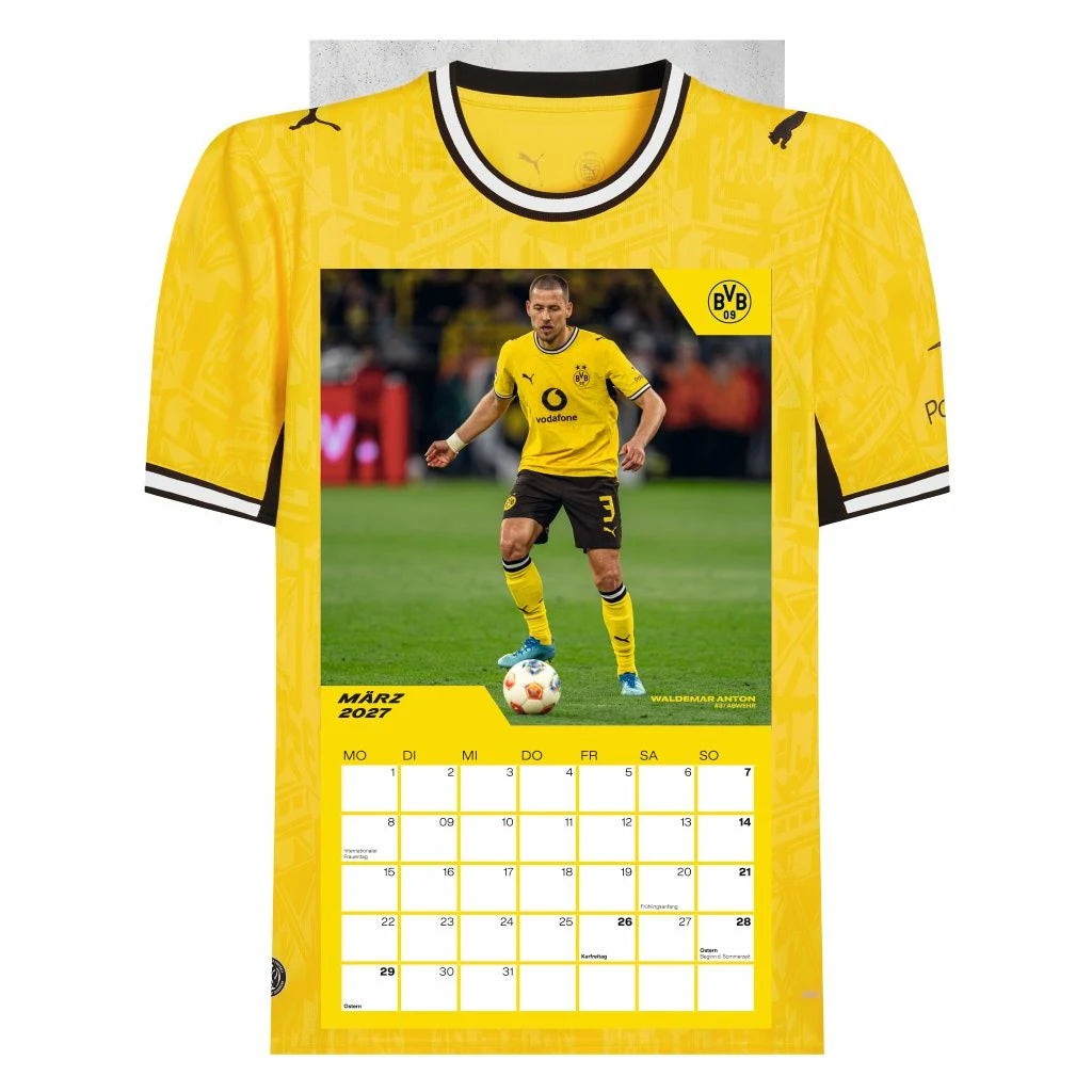 BVB Trikotkalender 2027 – Ansicht