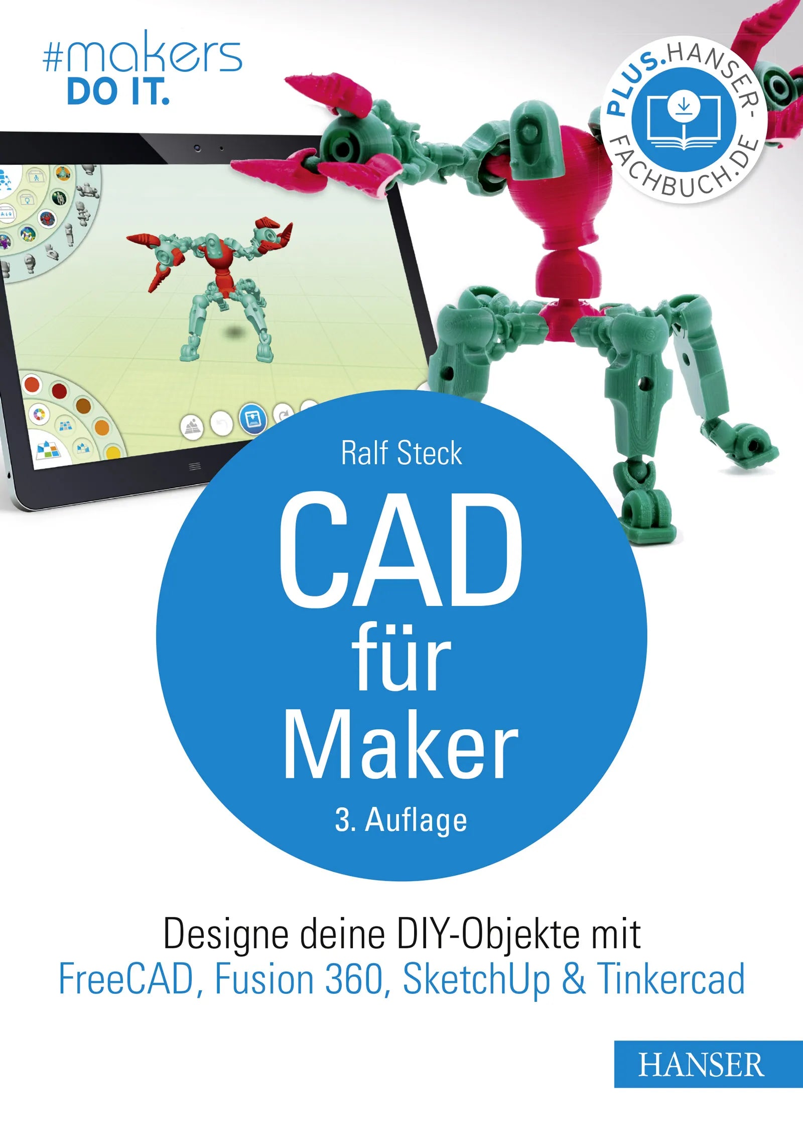 Cover: CAD für Maker (E-Book) von Ralf Steck