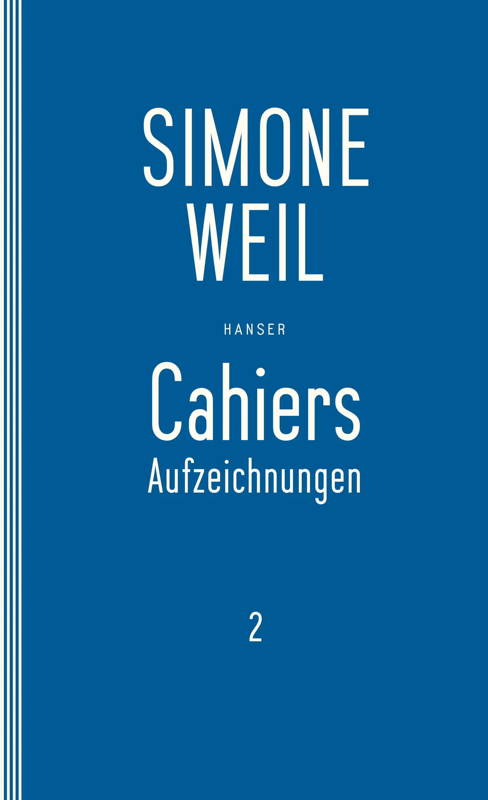 Buchcover von 'Cahiers 2' - Taschenbuch von Simone Weil