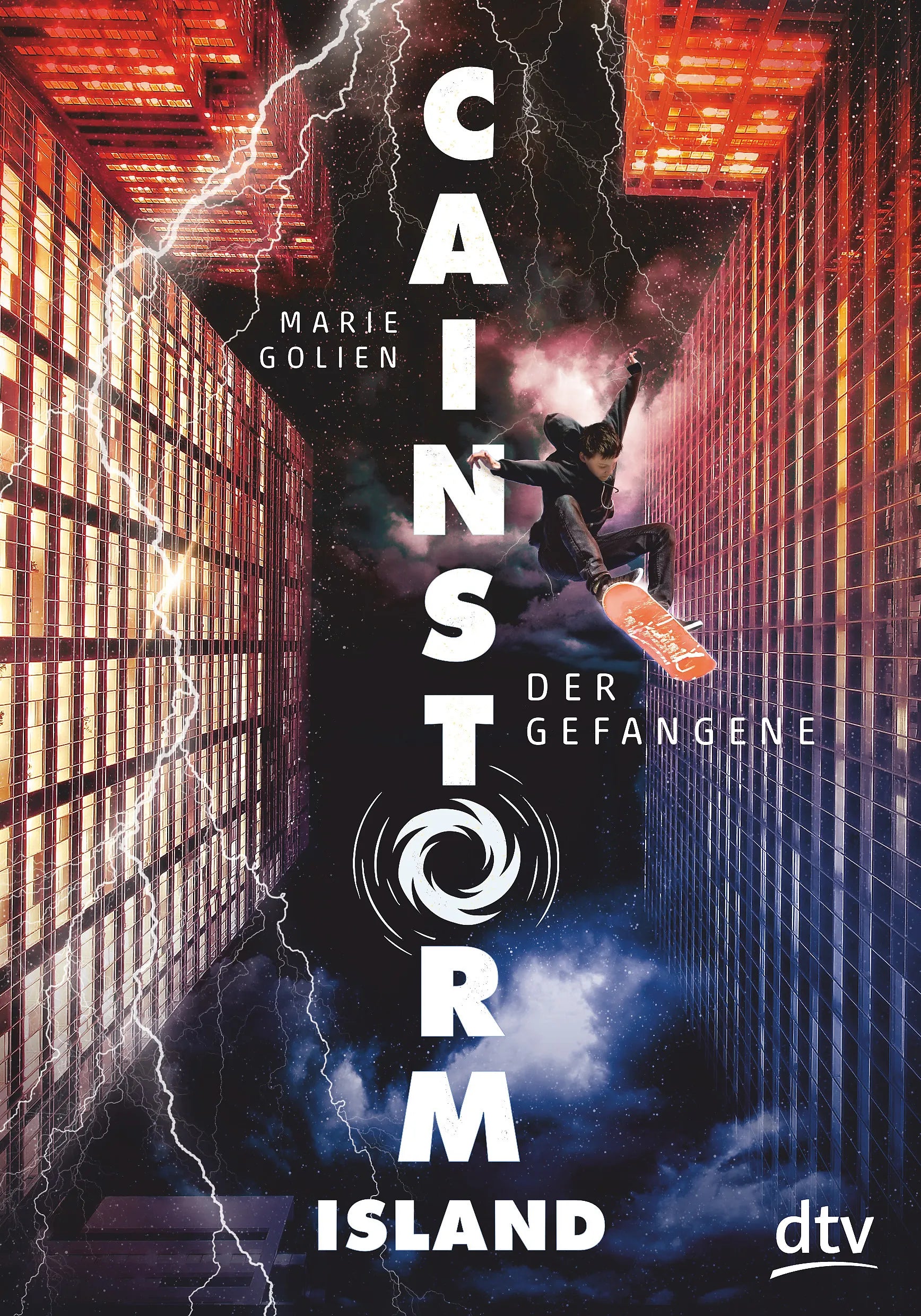 Buchcover von 'Cainstorm Island – Der Gefangene' - Paperback von Marie Golien