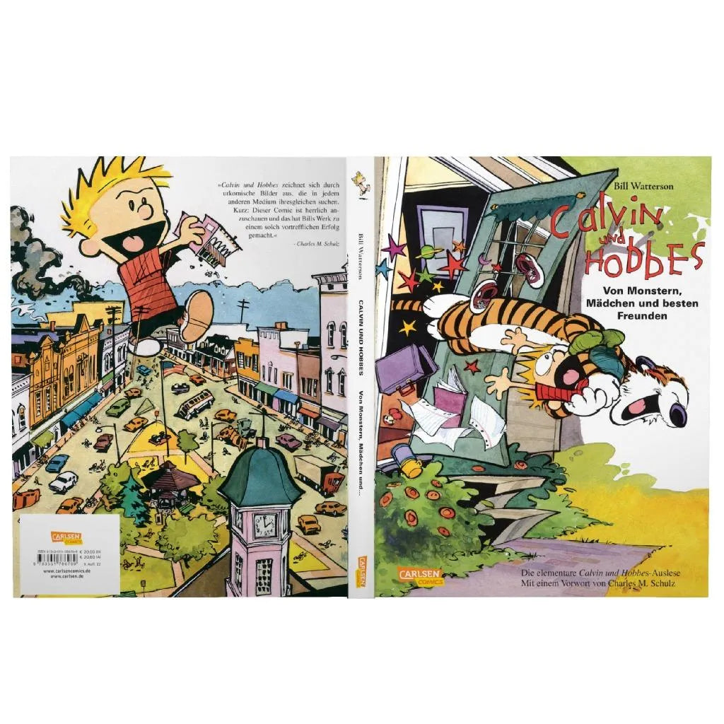 Produktansicht: Calvin und Hobbes Sammelbände 1: Von Monstern, Mädchen und besten Freunden (Taschenbuch)