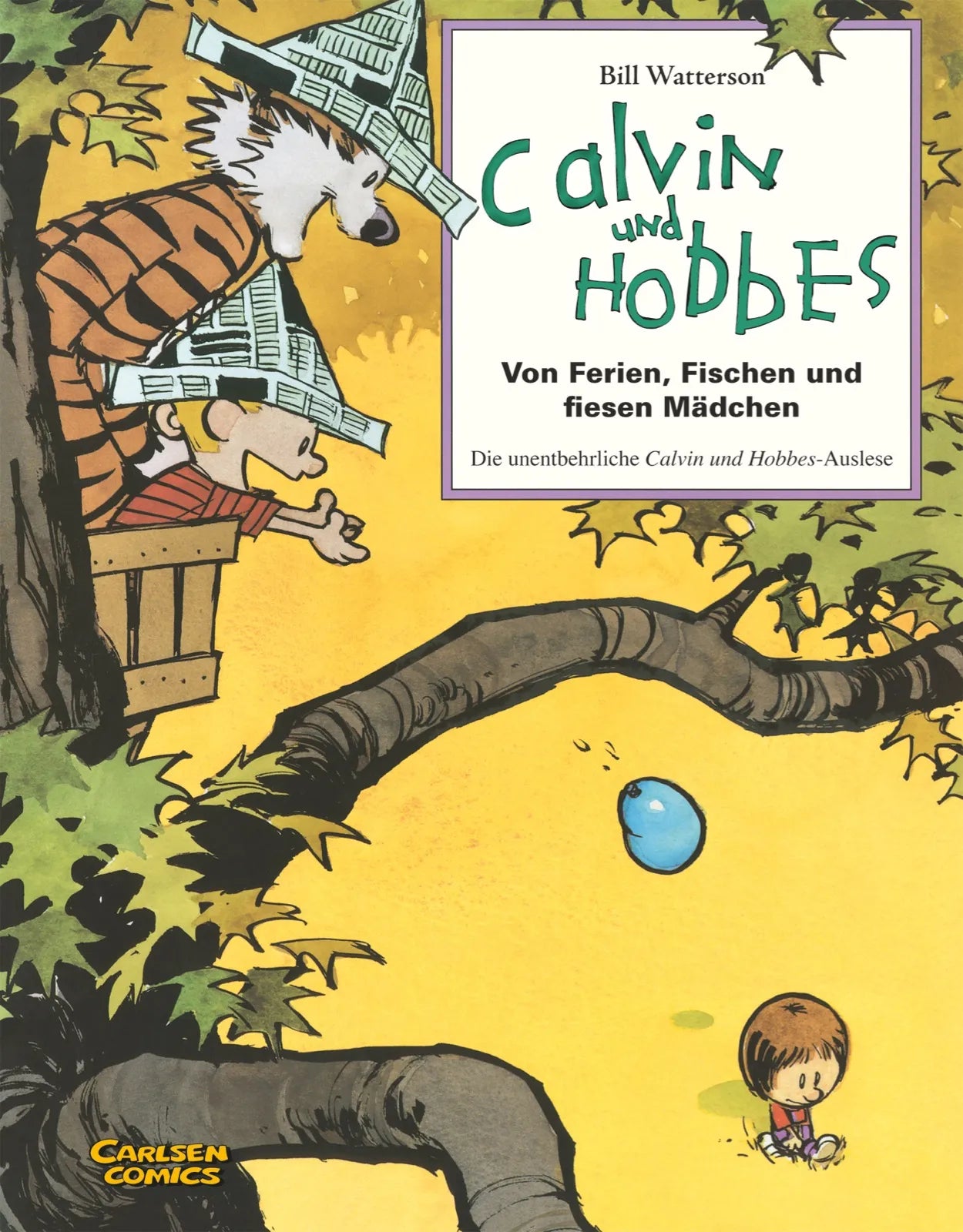 Buchcover von 'Calvin und Hobbes Sammelbände 3: Von Ferien, Fischen und fiesen Mädchen' - Taschenbuch von Bill Watterson