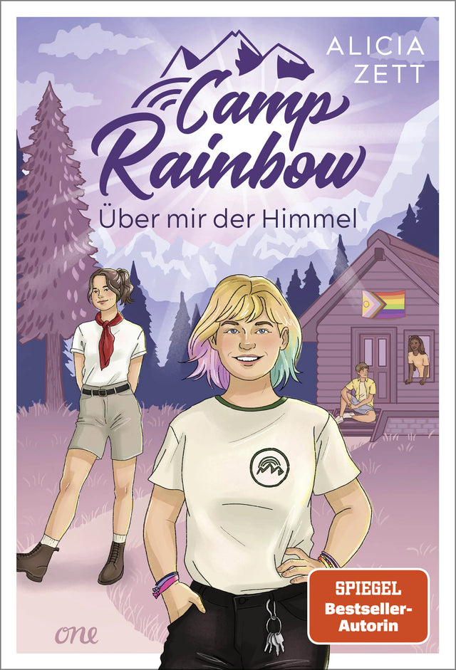 Buchcover von 'Camp Rainbow - Über mir der Himmel' - Paperback von Alicia Zett