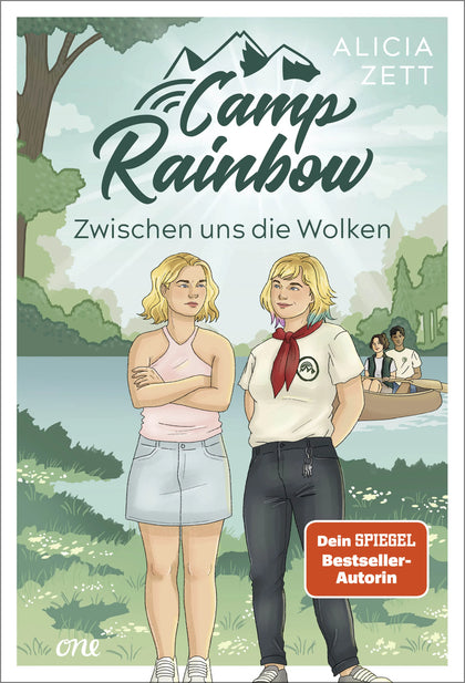 Buchcover von 'Camp Rainbow - Zwischen uns die Wolken' - Paperback von Alicia Zett
