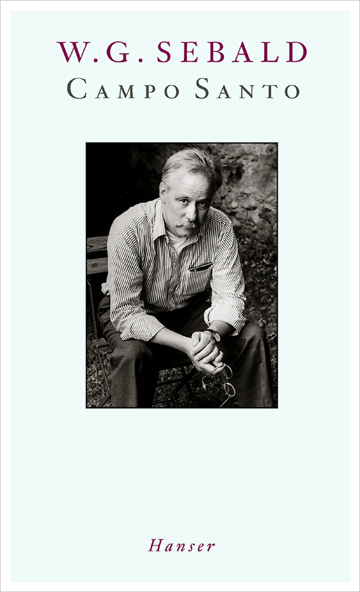 Buchcover von 'Campo Santo' - Gebundene Ausgabe von W.G. Sebald