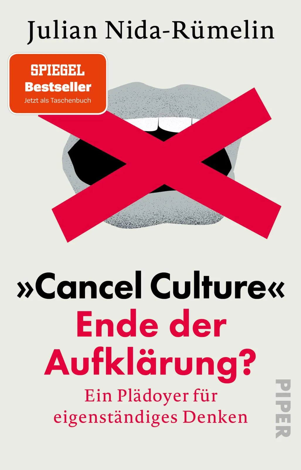Buchcover von '»Cancel Culture« – Ende der Aufklärung?' - Taschenbuch von Julian Nida-Rümelin