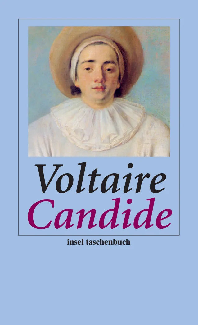 Buchcover von 'Candide oder Der Optimismus' - Taschenbuch von Voltaire