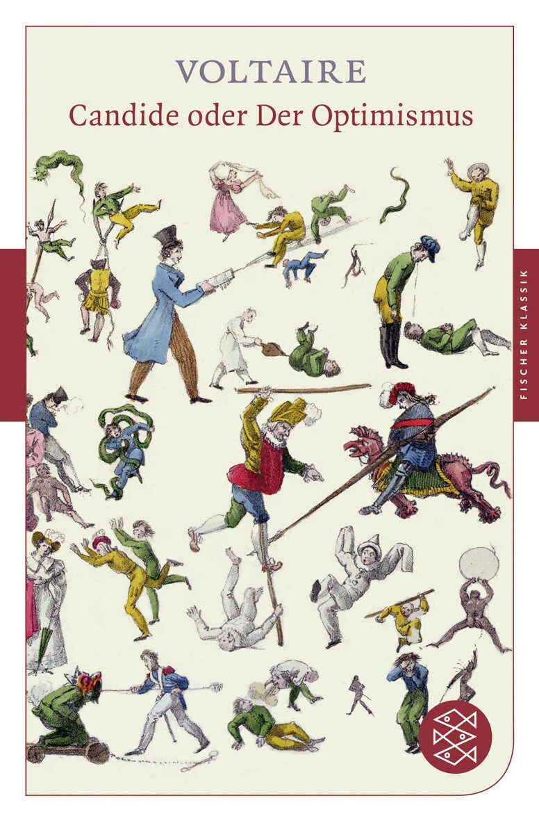 Buchcover von 'Candide oder Der Optimismus' - Taschenbuch von Voltaire