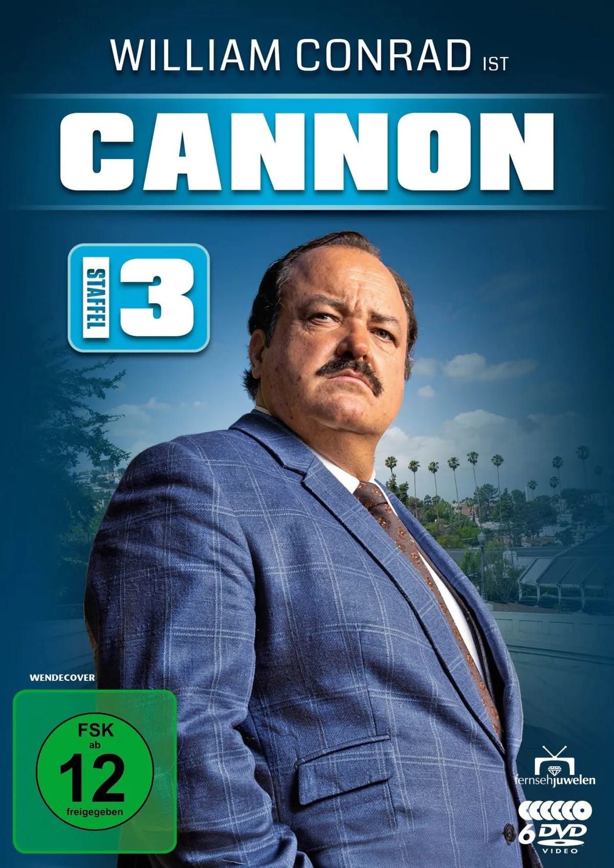 DVD-Cover: Cannon - Die komplette Staffel 3. Regie: Richard Donner