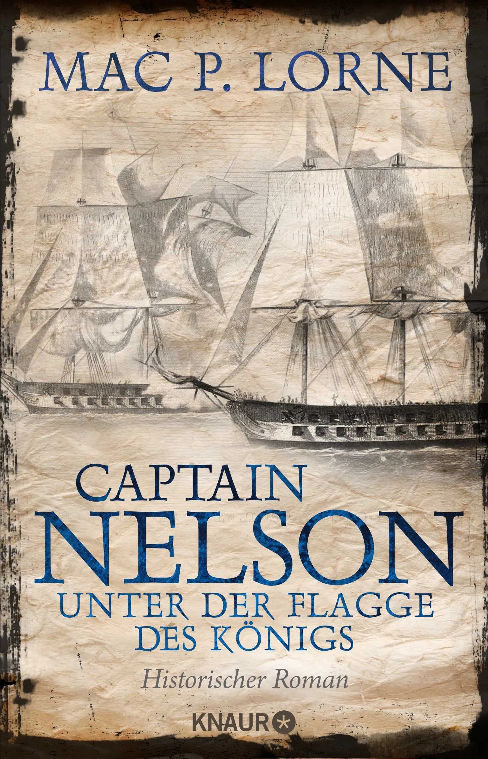 Buchcover von 'Captain Nelson – Unter der Flagge des Königs' - Paperback von Mac P. Lorne
