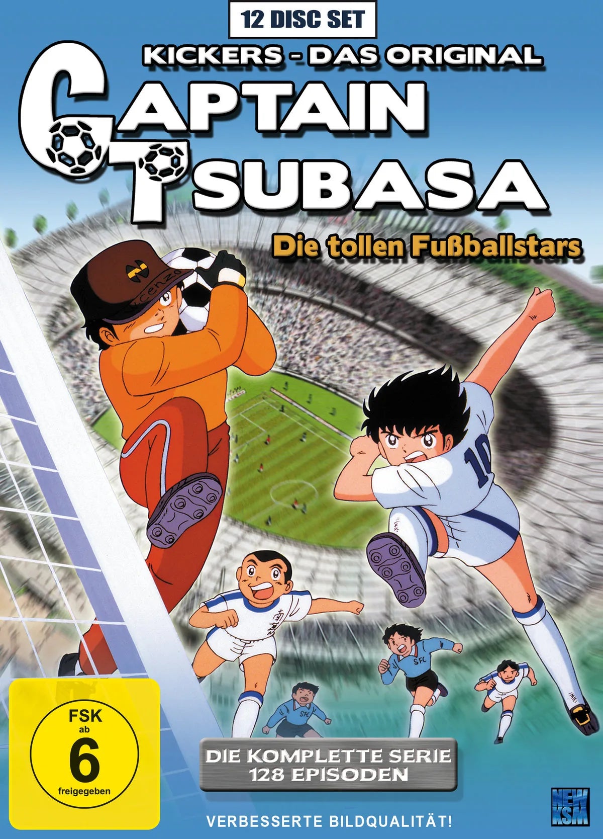 Captain Tsubasa - Die komplette Serie  [12 DVDs] - DVD