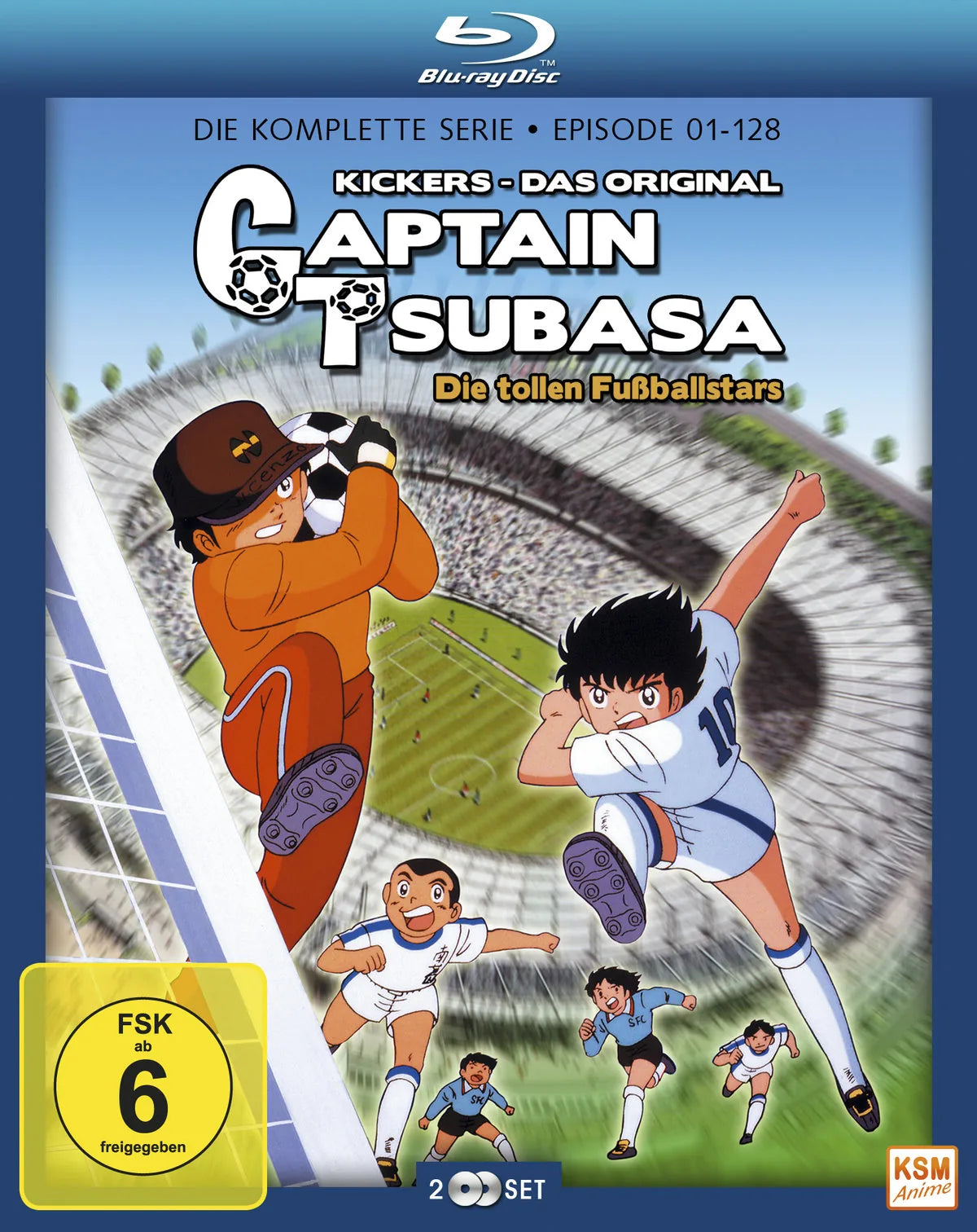 Captain Tsubasa - Kompl. Serie/Ep.01-128 - Blu-ray Disc