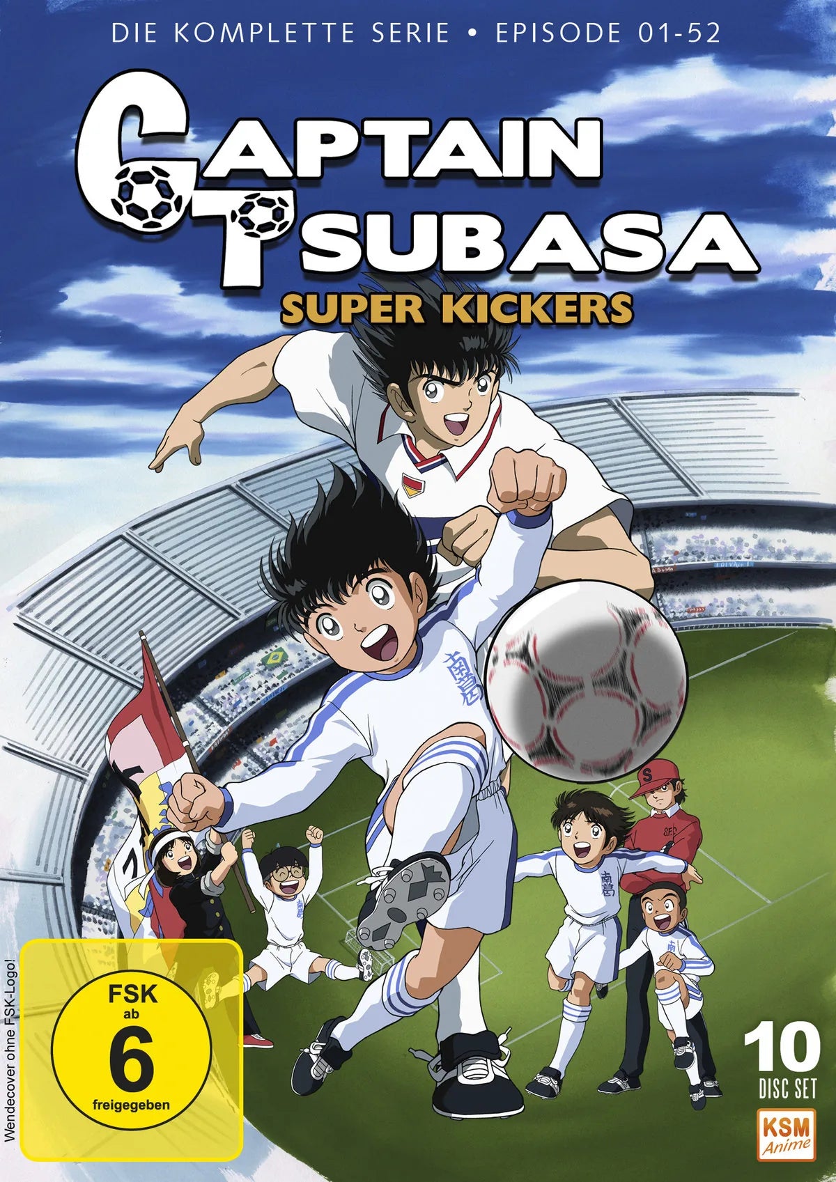 Captain Tsubasa - Super Kickers - Gesamtedition - DVD