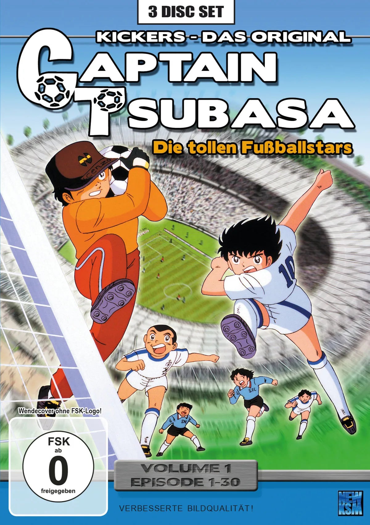 Captain Tsubasa Vol. 1 - Episode 01-30  [3 DVDs] - DVD