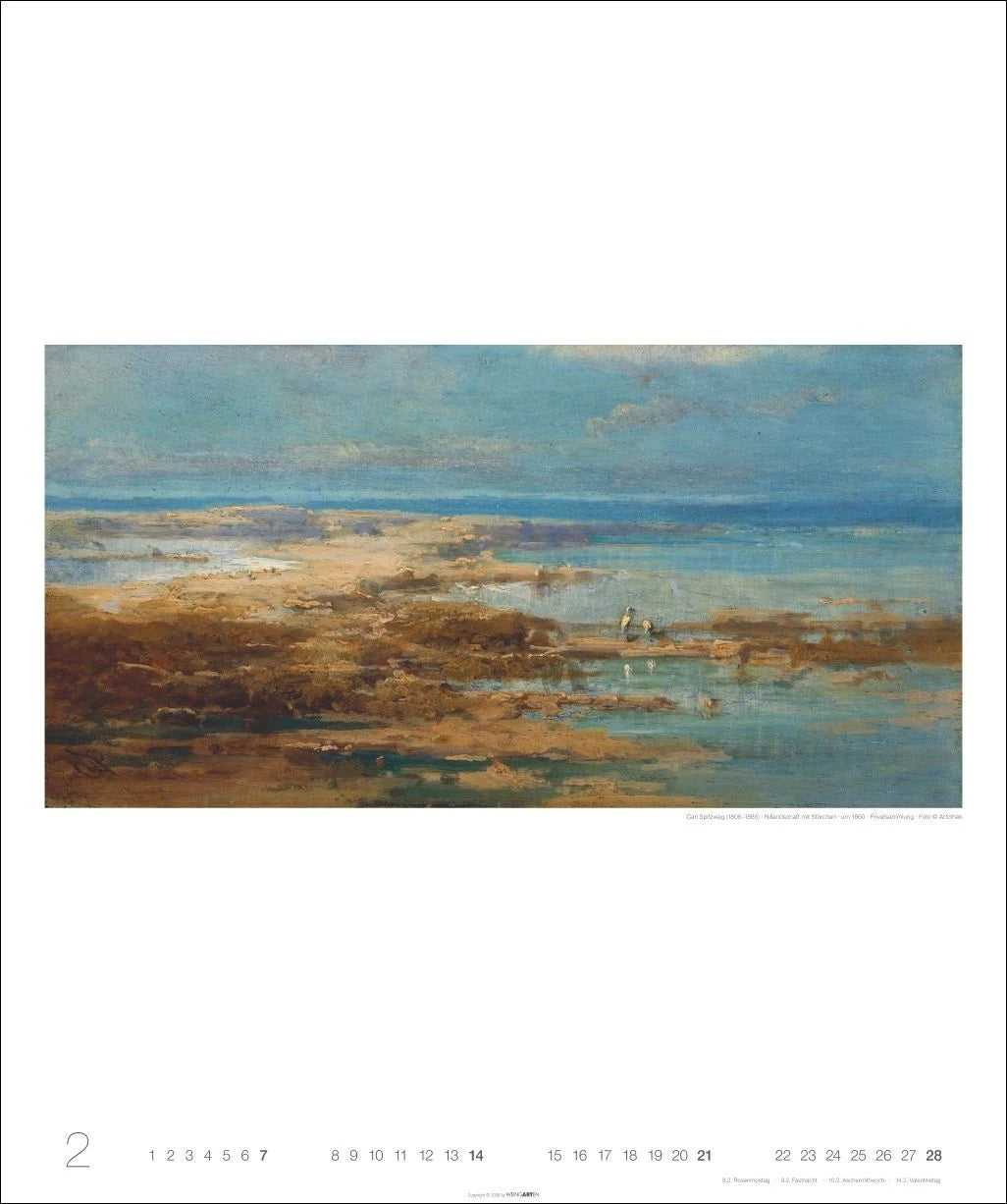Carl Spitzweg Edition Kalender 2027 – Ansicht