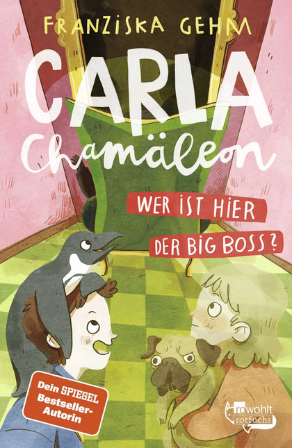 Buchcover von 'Carla Chamäleon: Wer ist hier der Big Boss?' - Gebundene Ausgabe von Franziska Gehm