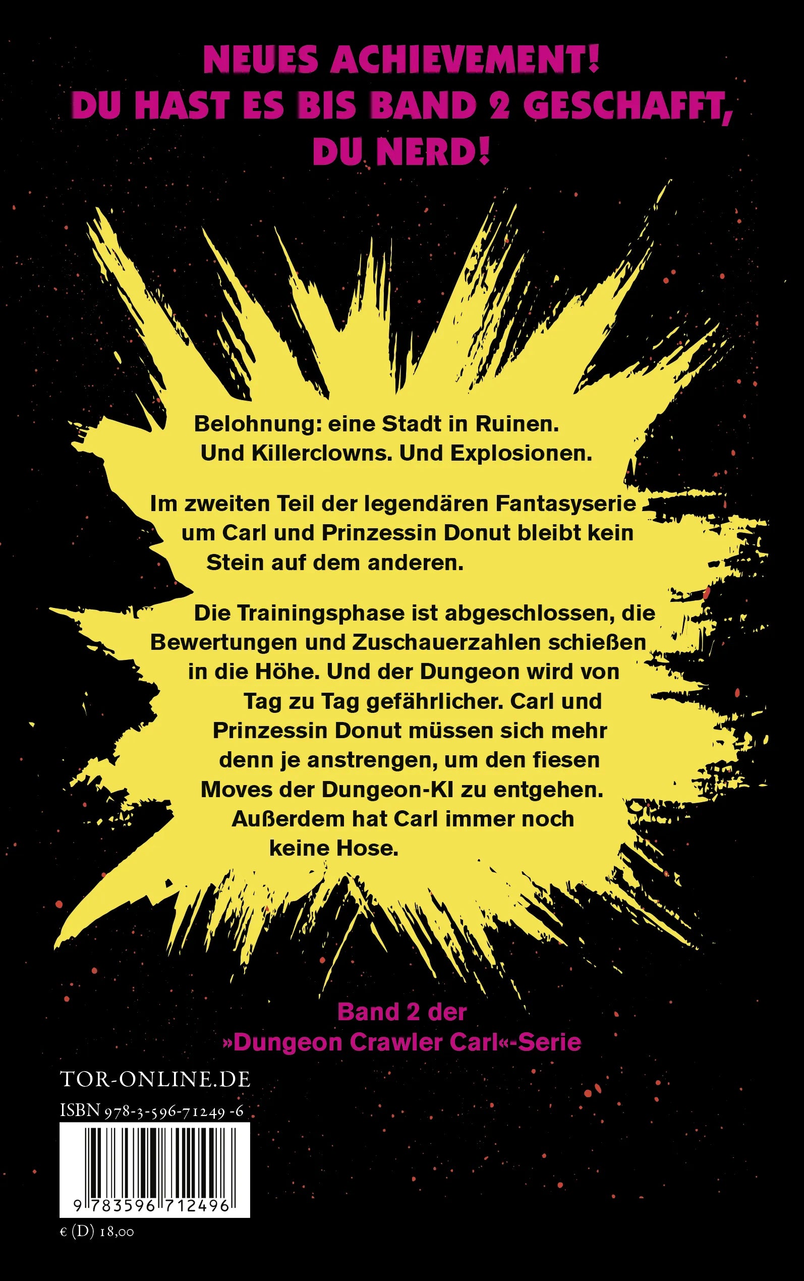 Rückseite: Carl's Doomsday Scenario (Paperback)