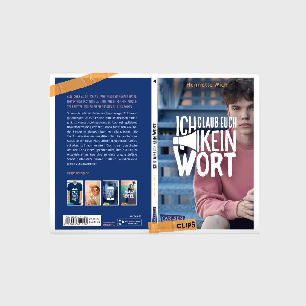 Abbildung von 'Carlsen Clips: Ich glaub euch kein Wort'
