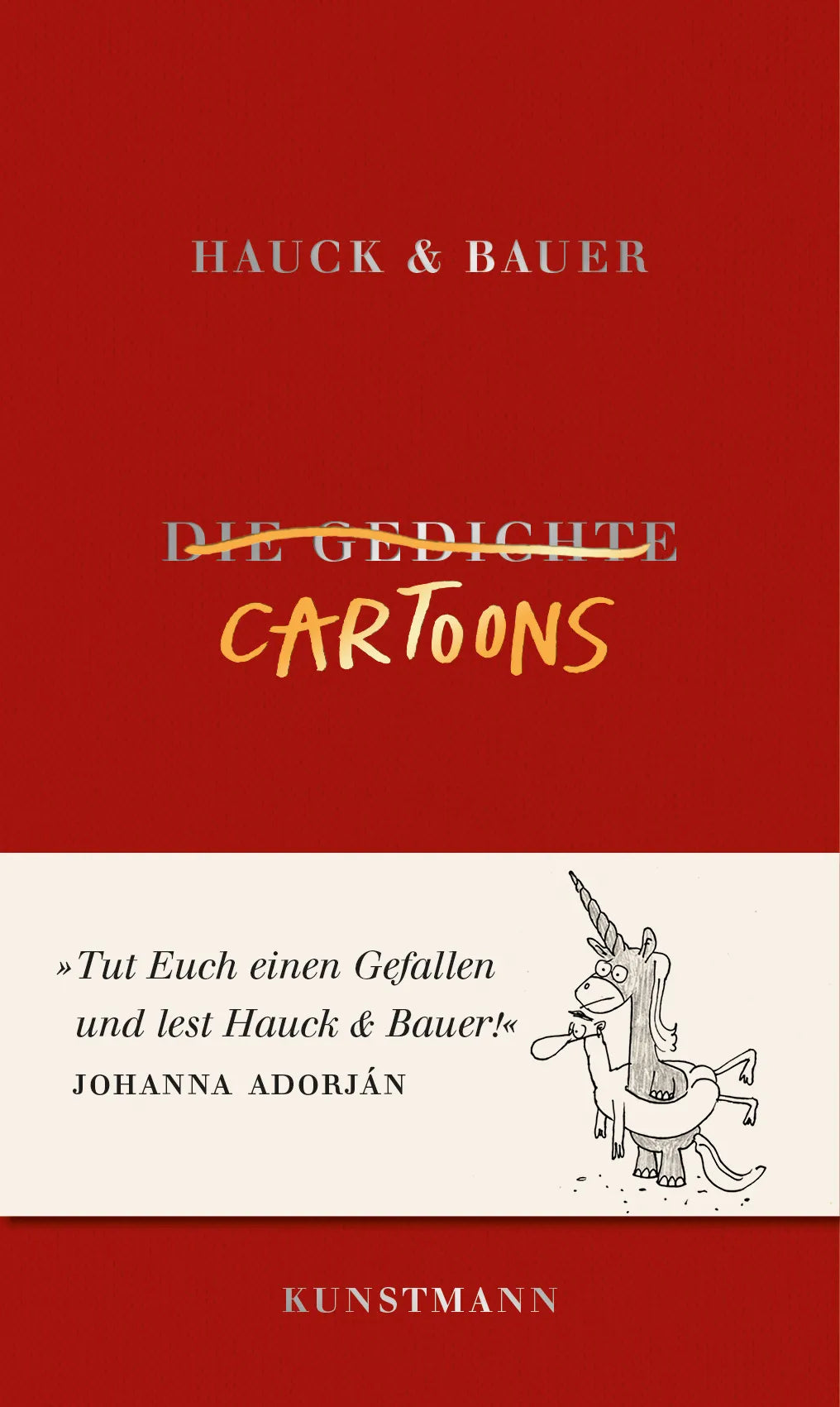 Buchcover von 'Cartoons' - Gebundene Ausgabe von Dominik Bauer