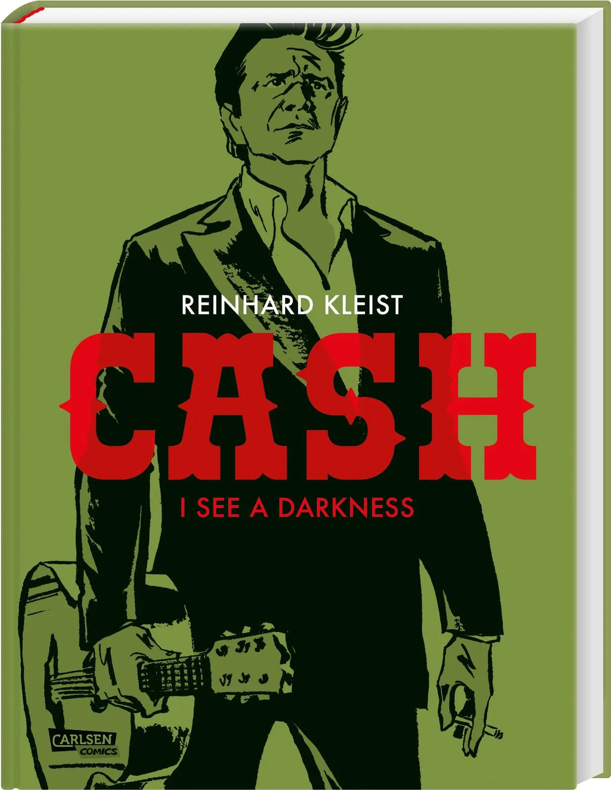 Buchcover von 'CASH - I see a darkness' - Gebundene Ausgabe von Reinhard Kleist