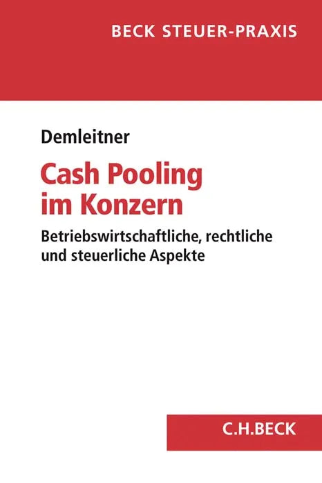Buchcover von 'Cash Pooling im Konzern' - Taschenbuch von Andreas Demleitner