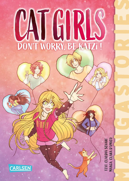 Buchcover von 'CAT GIRLS 4: Don't worry, be Katzi!' - Gebundene Ausgabe von Claudia Scharf