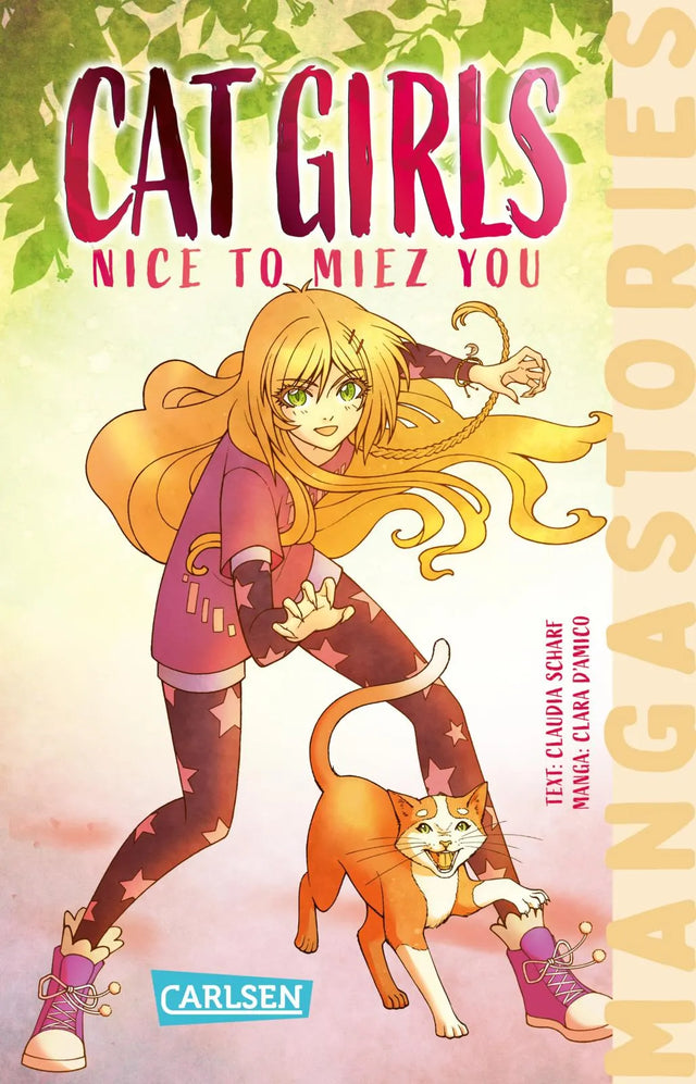 Buchcover von 'CAT GIRLS Band 1 – Nice to miez you' - Taschenbuch von Claudia Scharf