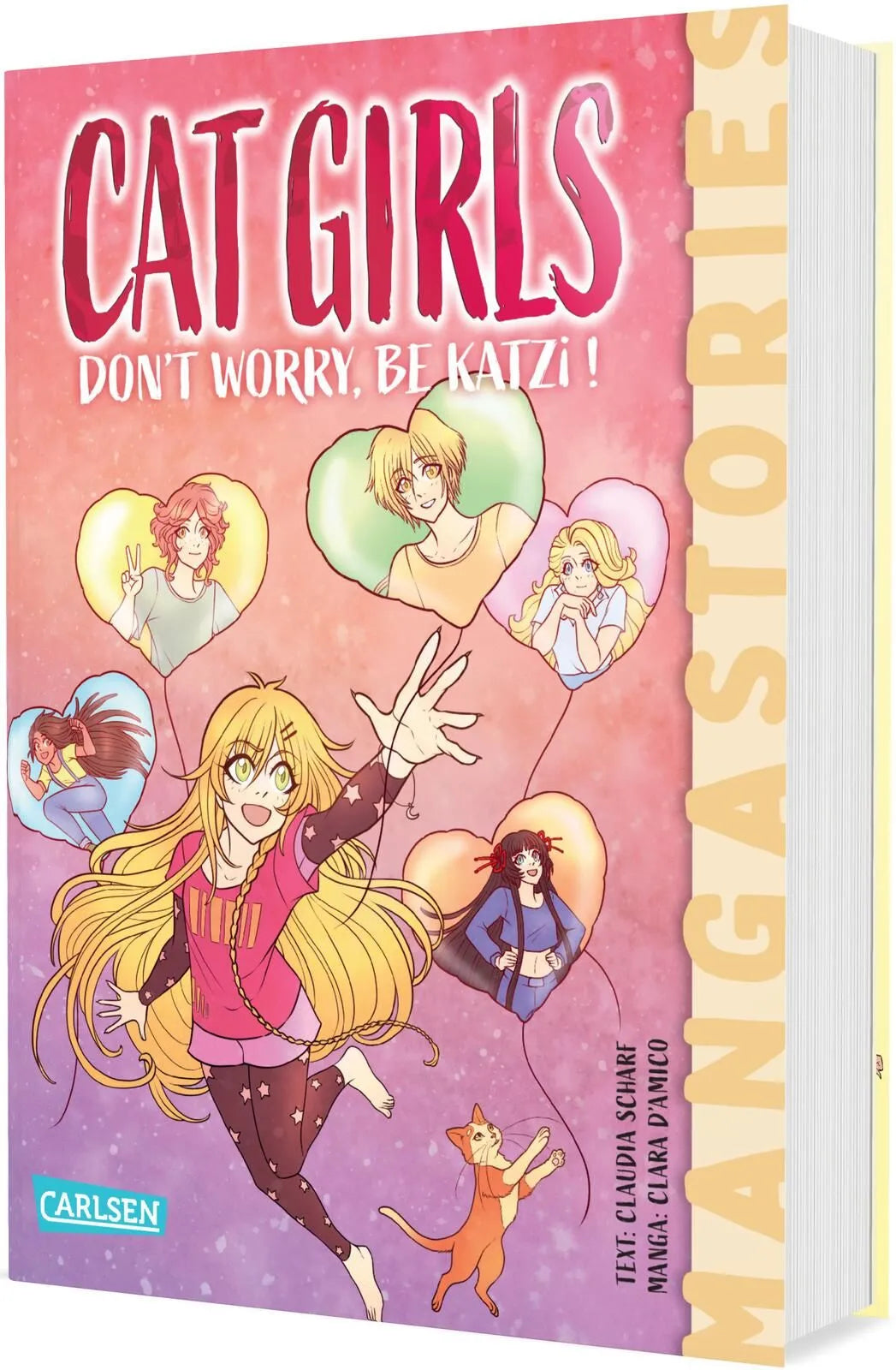 Cover: CAT GIRLS Band 4: Don't worry, be Katzi! (Hardcover) von Claudia Scharf