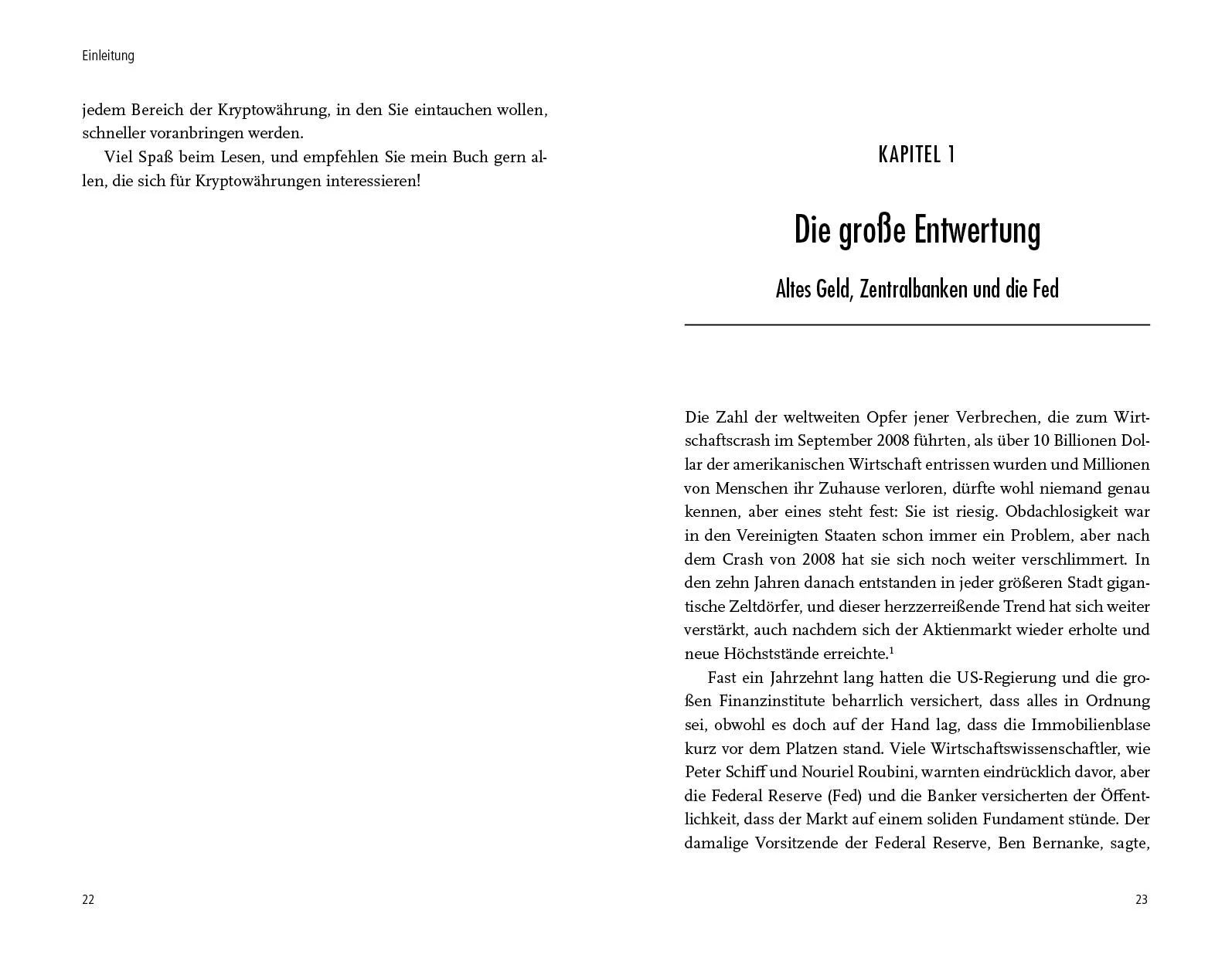 Innenansicht von 'Catching up to Crypto' - Taschenbuch