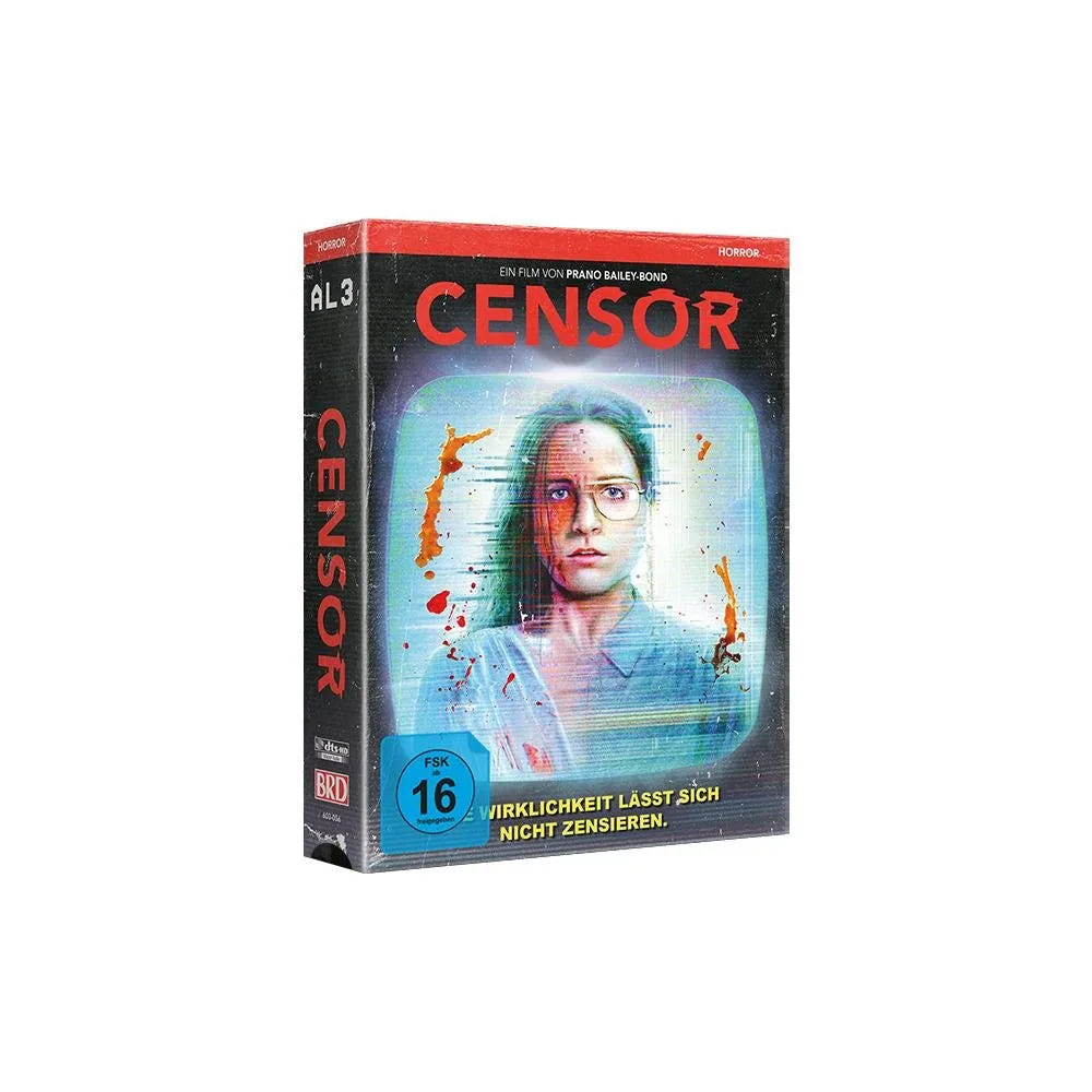 Blu-ray-Cover: Censor - Tape Edition. Regie: Prano Bailey-Bond