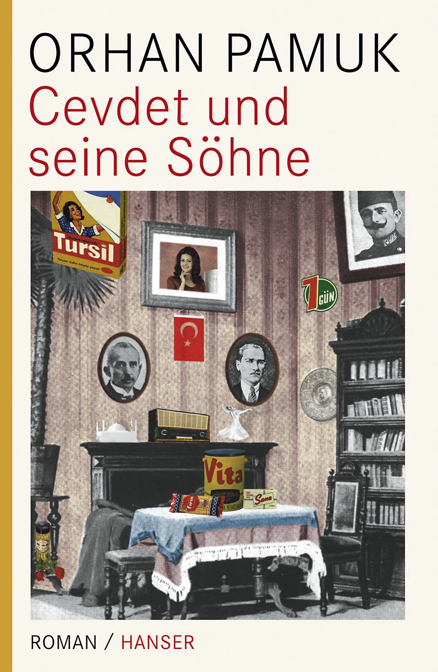 Buchcover von 'Cevdet und seine Söhne' - Gebundene Ausgabe von Orhan Pamuk